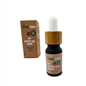CBD + MCT Olej Strawberry/Jahoda 20% 10ml